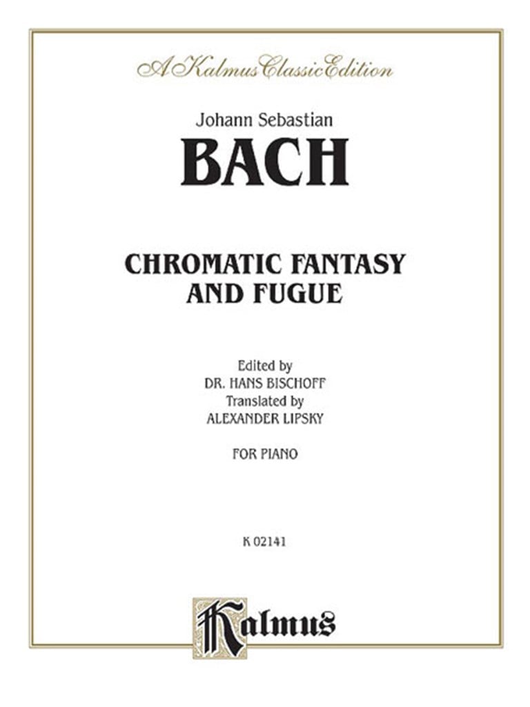 Chromatic Fantasy and Fugue